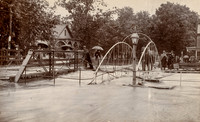 The Iron Bridge During the Flood of August 15, 1893, Windham, New York