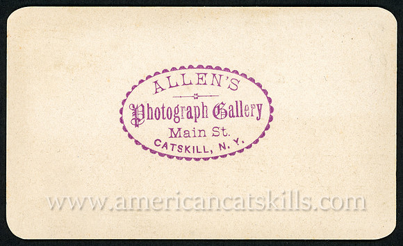 Allen's Photograph Gallery, Main Street, Catskill, New York