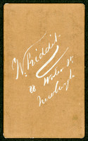 William W. Whiddit, Photographer, 88 Water Street, Newburgh, New York
