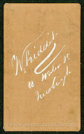 William W. Whiddit, Photographer, 88 Water Street, Newburgh, New York