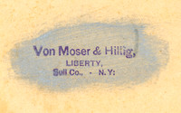 Von Moser & Hillig, Liberty, Sullivan County, New York