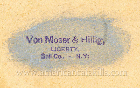 Von Moser & Hillig, Liberty, Sullivan County, New York