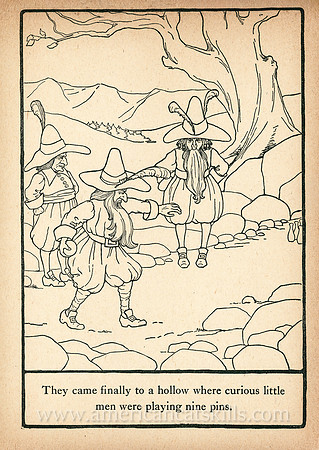 The Rip Van Winkle Painting Book published in 1918 by the Platt and Nourse Company of New York.