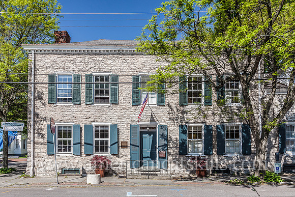 The large, two-story stone Jansen House was originally built in the mid 1600’s within the historic Stockade District of Kingston, New York.