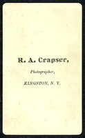 R. A. Crapser, Photographer, Kingston, N. Y.
