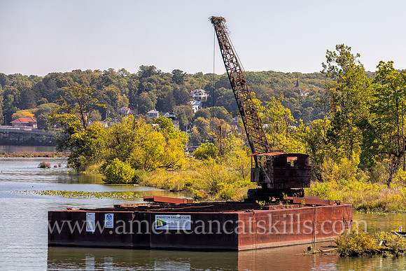 Abandoned Crane on the Rondout Creek