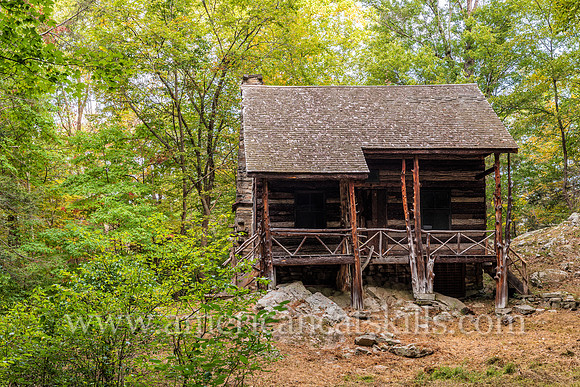 Photograph of Slabsides at the John Burroughs Nature Sanctuary in West Park, New York.