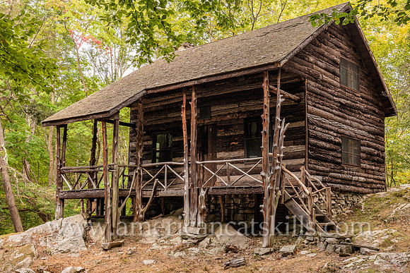 Photograph of Slabsides at the John Burroughs Nature Sanctuary in West Park, New York.