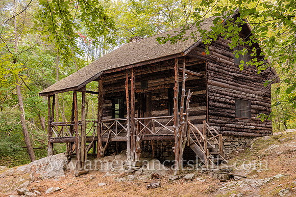 Photograph of Slabsides at the John Burroughs Nature Sanctuary in West Park, New York.