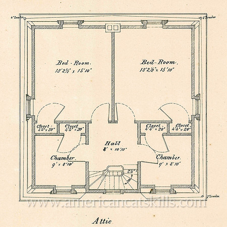 Architectural drawing of the Esopus Meadows Lighthouse.
