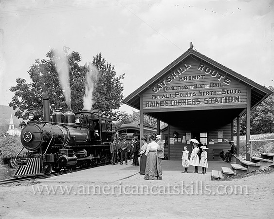 [Catskill Mountain railway station, Haines Corners, Catskill Mountains, N.Y.]