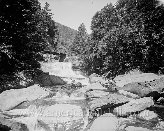 [The Rapids in Kaaterskill Clove, Catskill Mts., N.Y.]