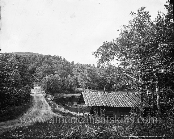 A Catskill Mountain toll gate