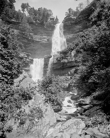 Kaaterskill Falls from below, Catskill Mountains, N.Y.