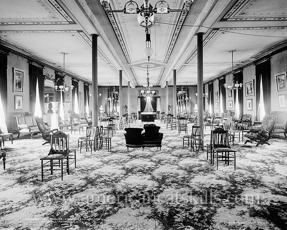 Parlor, Kraterskill [i.e. Kaaterskill] Hotel, Catskill Mountains, N.Y.