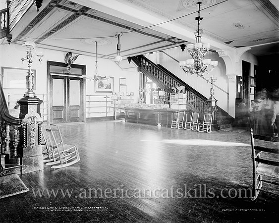 The Lobby, Hotel Kaaterskill, Catskill Mountains, N.Y.