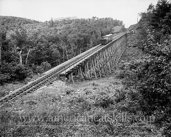 The Otis Elevating Railway and Catskill Mountain House, Catskill Mountains, N.Y.