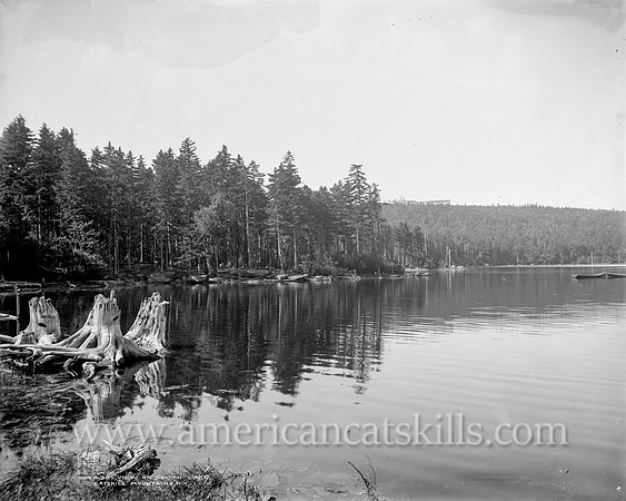 View on South Lake, Catskill Mountains, N.Y.