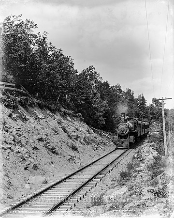 Kaaterskill Falls from Ulster and Delaware Railway, Catskill Mountains, N.Y. (1, alternative)