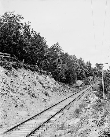 Kaaterskill Falls from Ulster and Delaware Railway, Catskill Mountains, N.Y. (1)