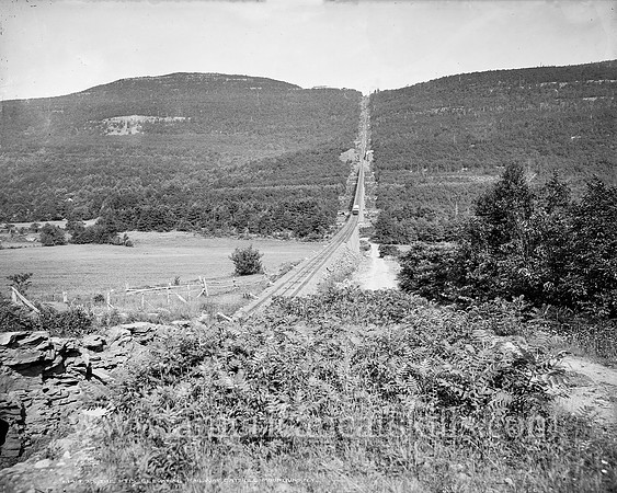 Kaaterskill Mountain with Otis Elevating Railway, Catskill Mountains, N.Y. (2)