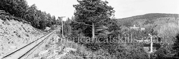 Kaaterskill Falls from Ulster and Delaware Railway, Catskill Mountains, N.Y.
