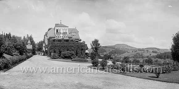 Cottage and grounds of Mr. Fleischmann, Fleischmann's, Catskill Mountains, N.Y.