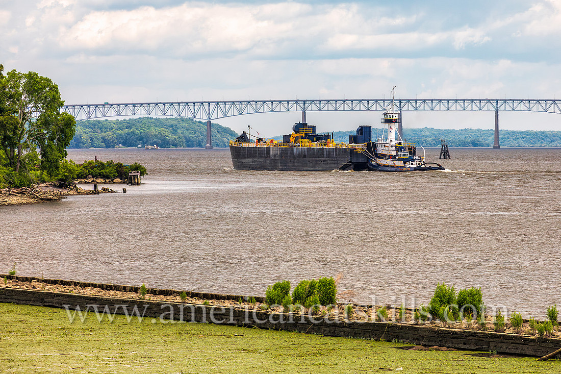 Photograph of the Coral Coast of Chesapeake City, Maryland on the Hudson River near Kingston, New York.
