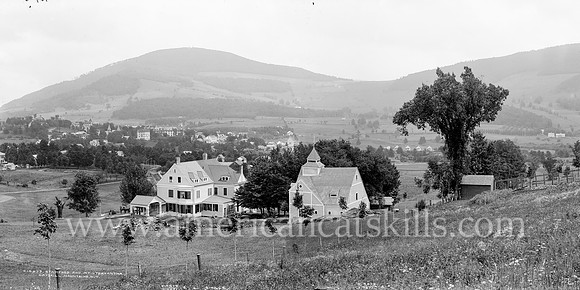 Stamford and Mt. Utsayantha, Catskill Mountains, N.Y.