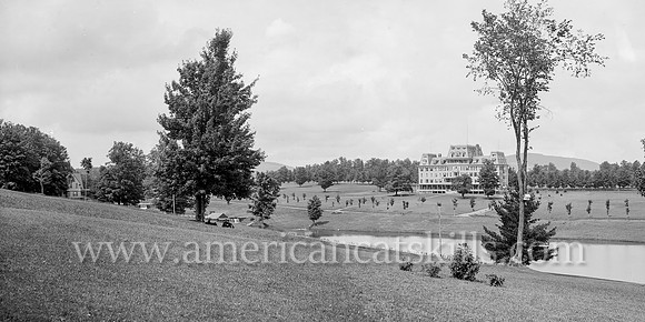 Churchill Park and the Rexmere, Stamford, Catskill Mountains, N.Y.
