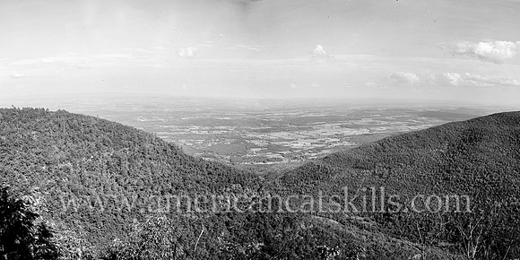 Kaaterskill Clove from Palenville overlook, Catskill Mountains, N.Y.