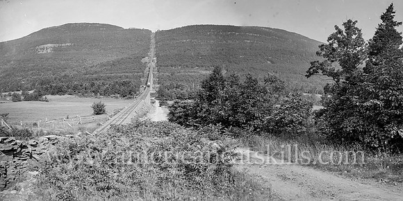 Kaaterskill Mountain with Otis Elevating Railway, Catskill Mountains, N.Y.