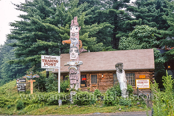 Totem Pole, Trading Post, Route 6, Boiceville, New York