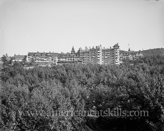 [Lake Mohonk [Mountain] House from the west, Lake Mohonk, N.Y.]