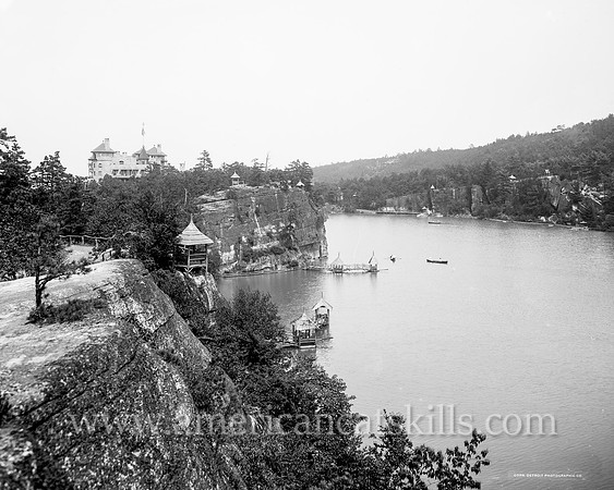 Lake Mohonk from Eagle Cliff Road, N.Y.