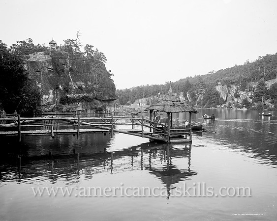 The Bathing place, Lake Mohonk, N.Y.