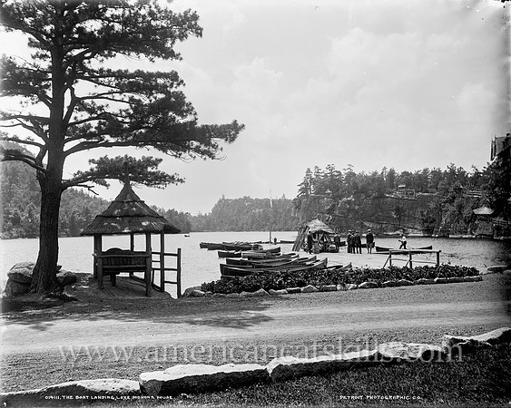 The Boat landing, Lake Mohonk [Mountain] House