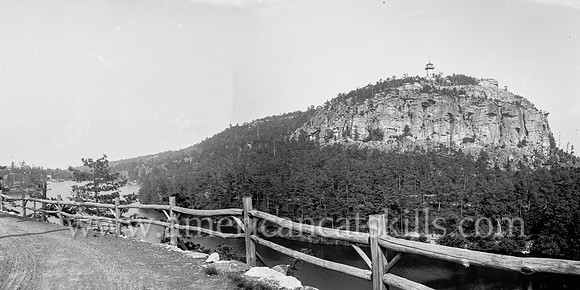 Lake Mohonk from the driveway