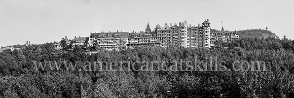 Lake Mohonk House from the west