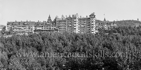 Lake Mohonk House from the west