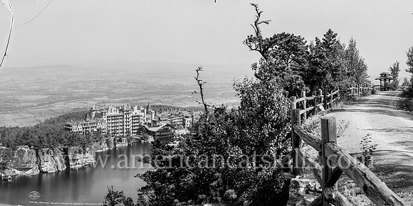 Rondout Valley and Lake Mohonk from Skytop [i.e. Sky Top], N.Y.