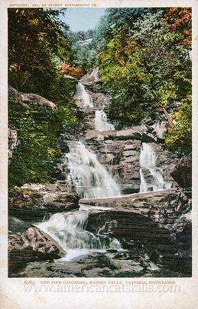 6369_The Five Cascades, Haines Falls, Catskill Mountains