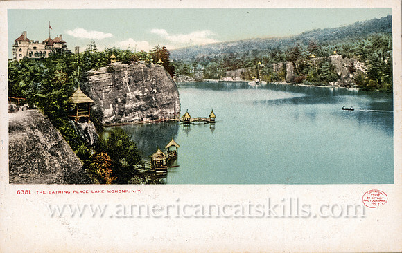 6381_The Bathing Place, Lake Mohonk, N.Y.