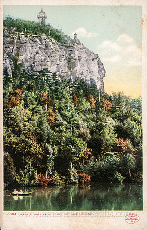 6384_Washington's Profile, Sky Top, Lake Mohonk, N.Y.