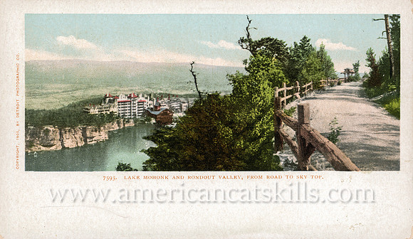 7595_Lake Mohonk and Rondout Valley, From Road To Sky Top