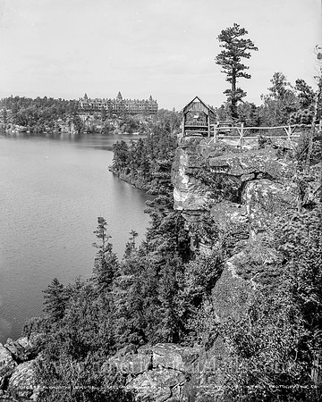 Along the shore, Lake Minnewaska, N.Y.