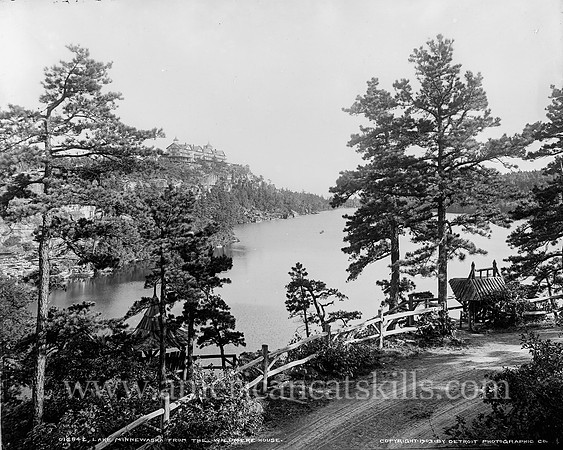 Lake Minnewaska from the Wildmere House