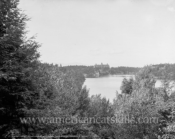 Lake Minnewaska, N.Y., from Millbrook Mountain Road