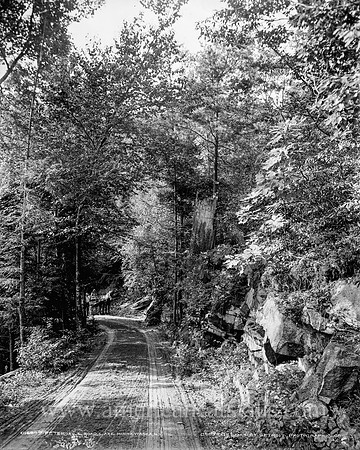 Peterskill road, Lake Minnewaska, N.Y.