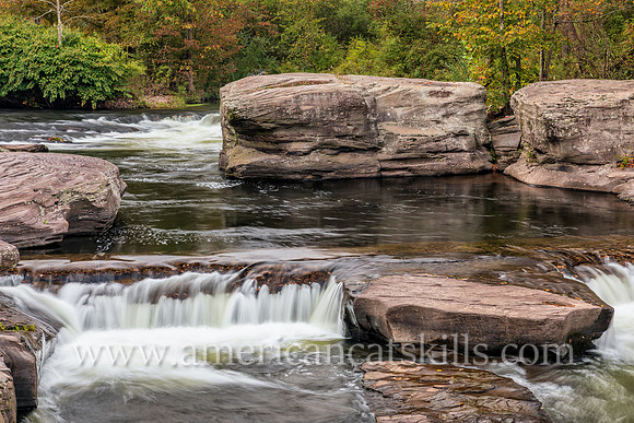 At Fallsburg Falls